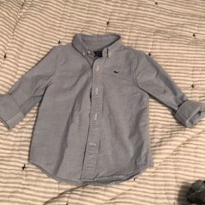 3T button up VV whale shirt